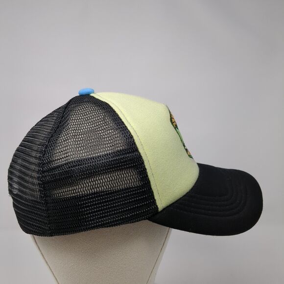 Pullin Mountain Snapback Trucker Hat Multicolor One Size Mesh Back - Picture 4 of 8